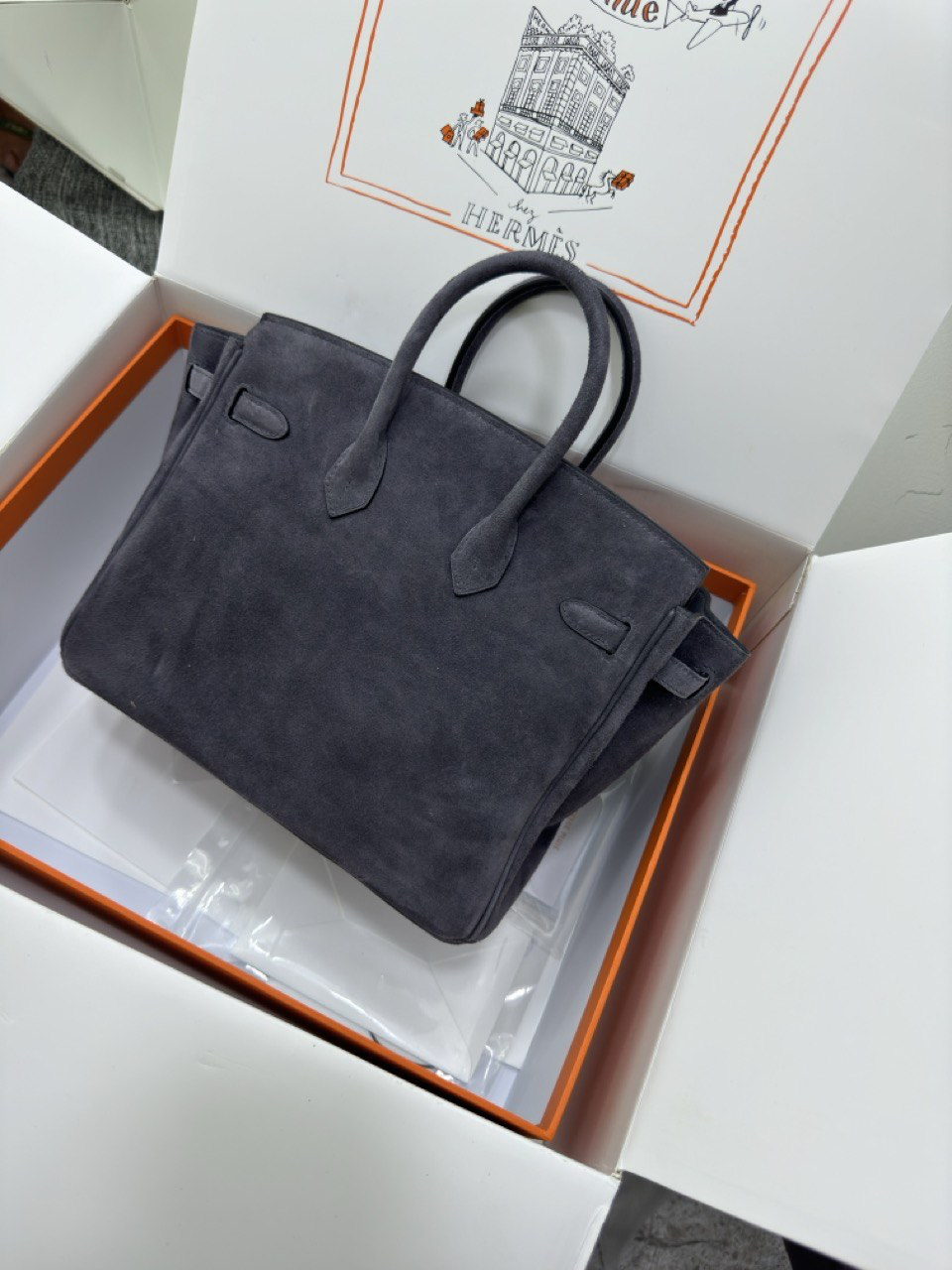 СУМКА HERMES BIRKIN 25 детальное фото
