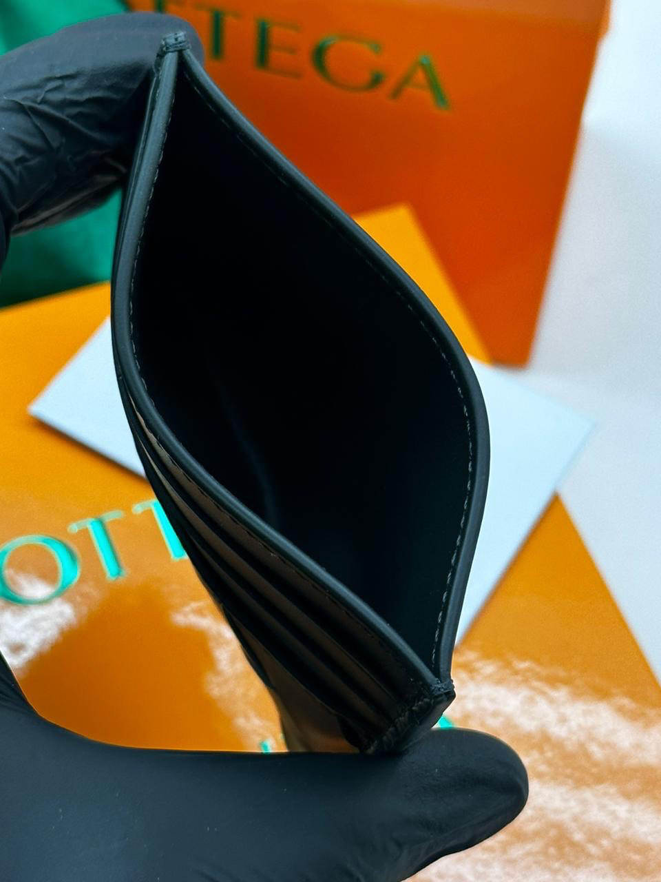 МУЖСКОЙ КАРТХОЛДЕР BOTTEGA VENETA детальное фото