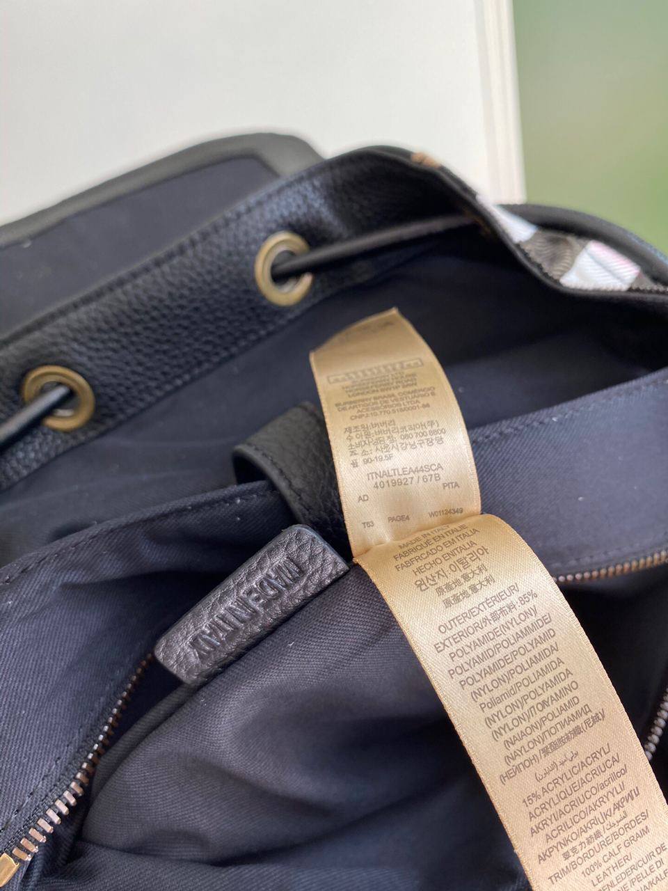 РЮКЗАК BURBERRY детальное фото