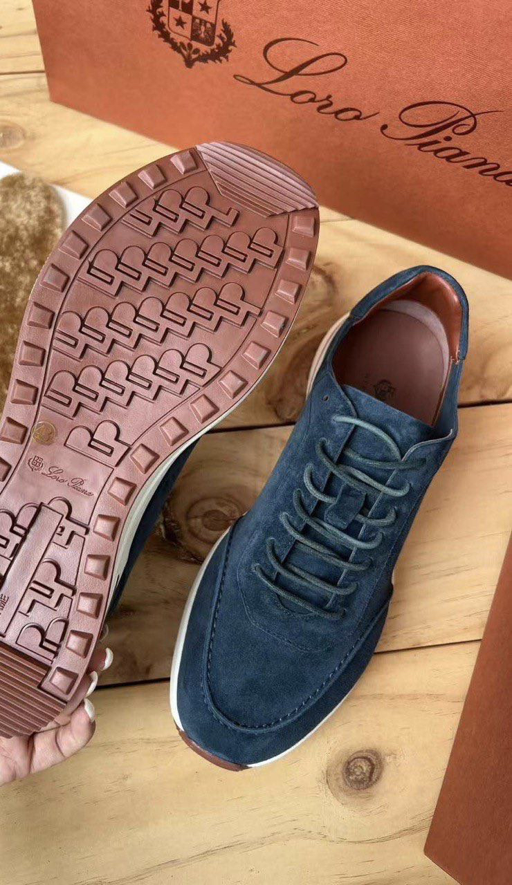 МУЖСКИЕ КРОССОВКИ LORO PIANA детальное фото