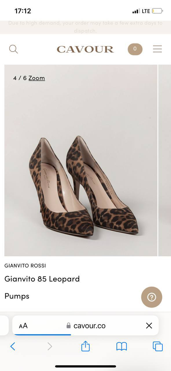 ТУФЛИ GIANVITO ROSSI детальное фото