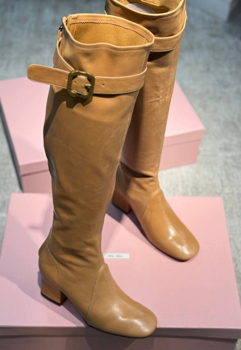 САПОГИ MIU MIU детальное фото