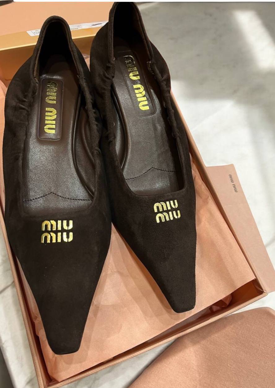 ТУФЛИ MIU MIU детальное фото