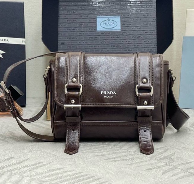 МУЖСКАЯ СУМКА МЕССЕНДЖЕР PRADA фото