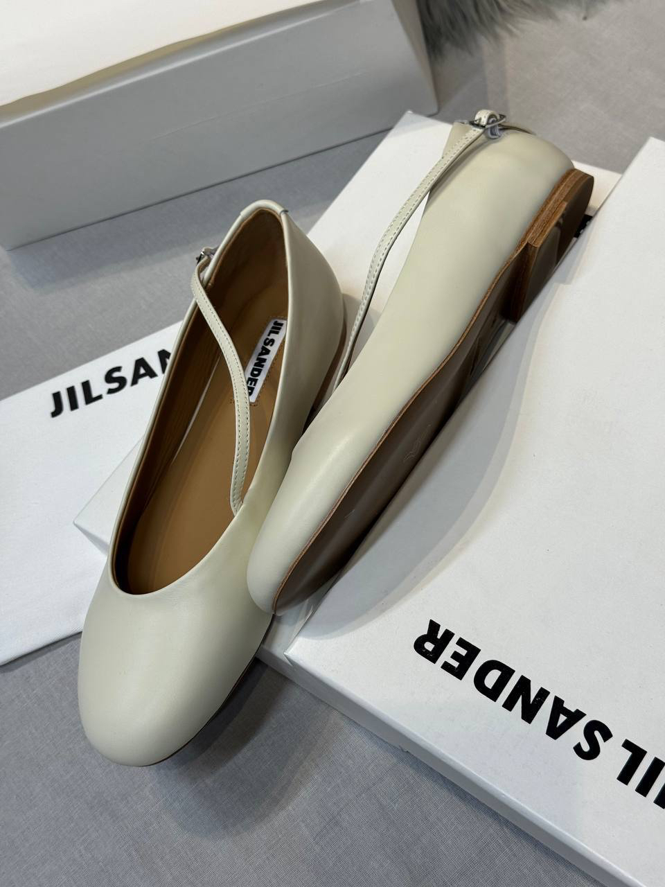 БАЛЕТКИ JIL SANDER детальное фото