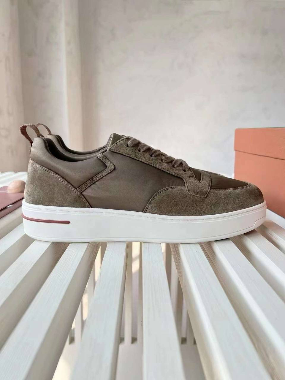 МУЖСКИЕ КЕДЫ LORO PIANA детальное фото