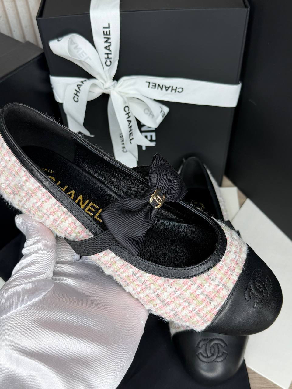 БАЛЕТКИ CHANEL детальное фото