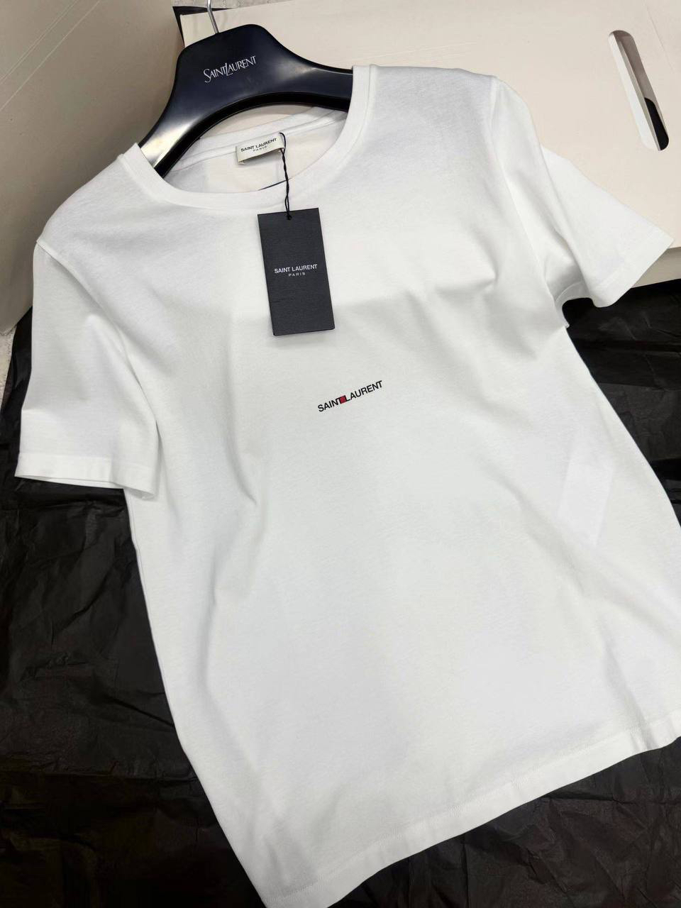 ФУТБОЛКА SAINT LAURENT детальное фото