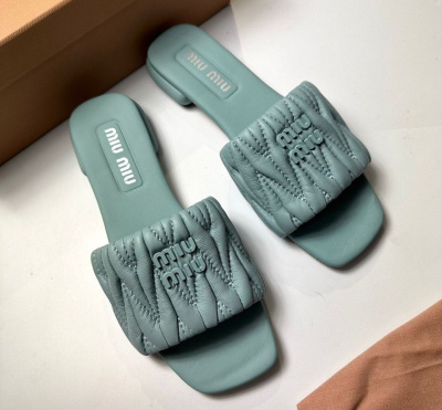 ШЛЕПКИ MIU MIU фото