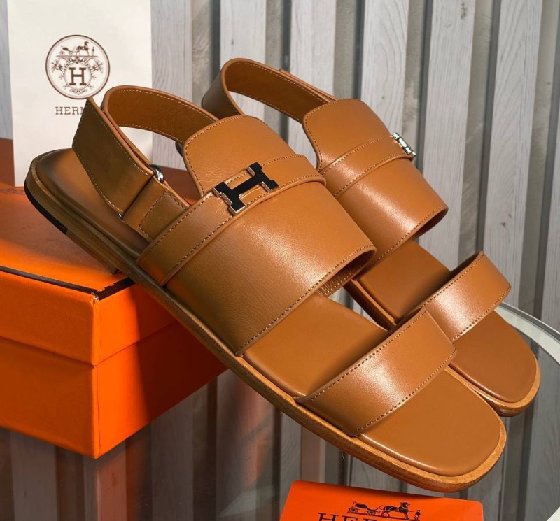 МУЖСКИЕ САНДАЛИИ HERMES фото