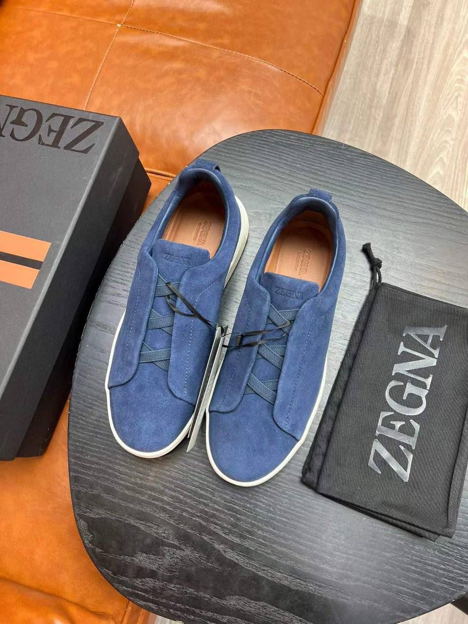 МУЖСКИЕ КЕДЫ ZEGNA детальное фото