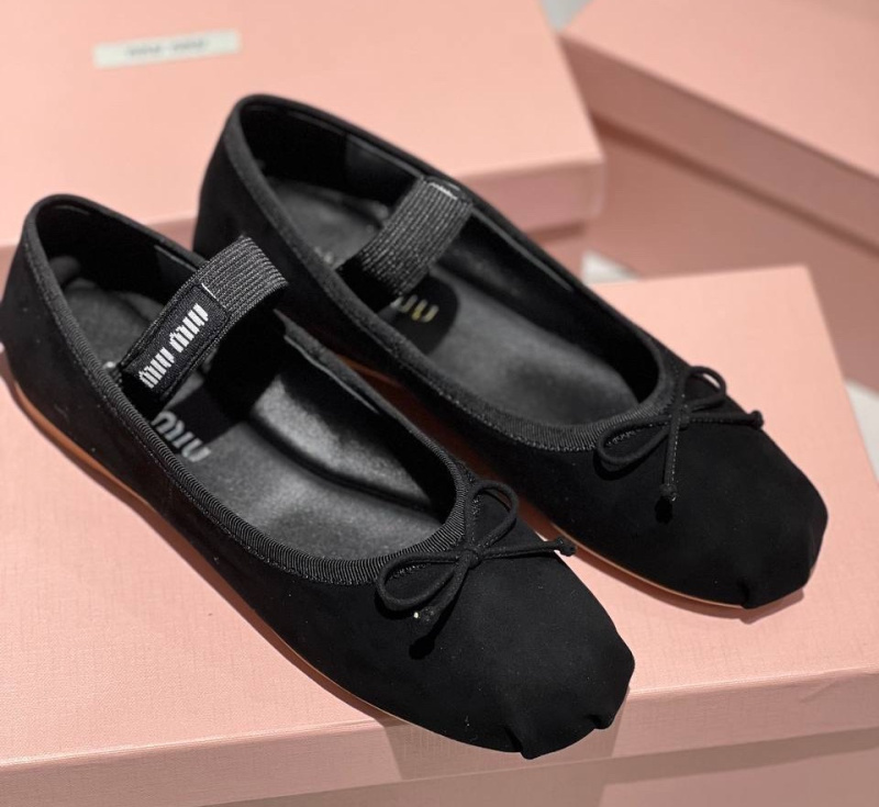 БАЛЕТКИ MIU MIU фото