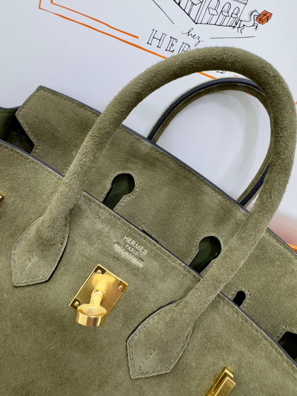 СУМКА HERMES BIRKIN 25 детальное фото