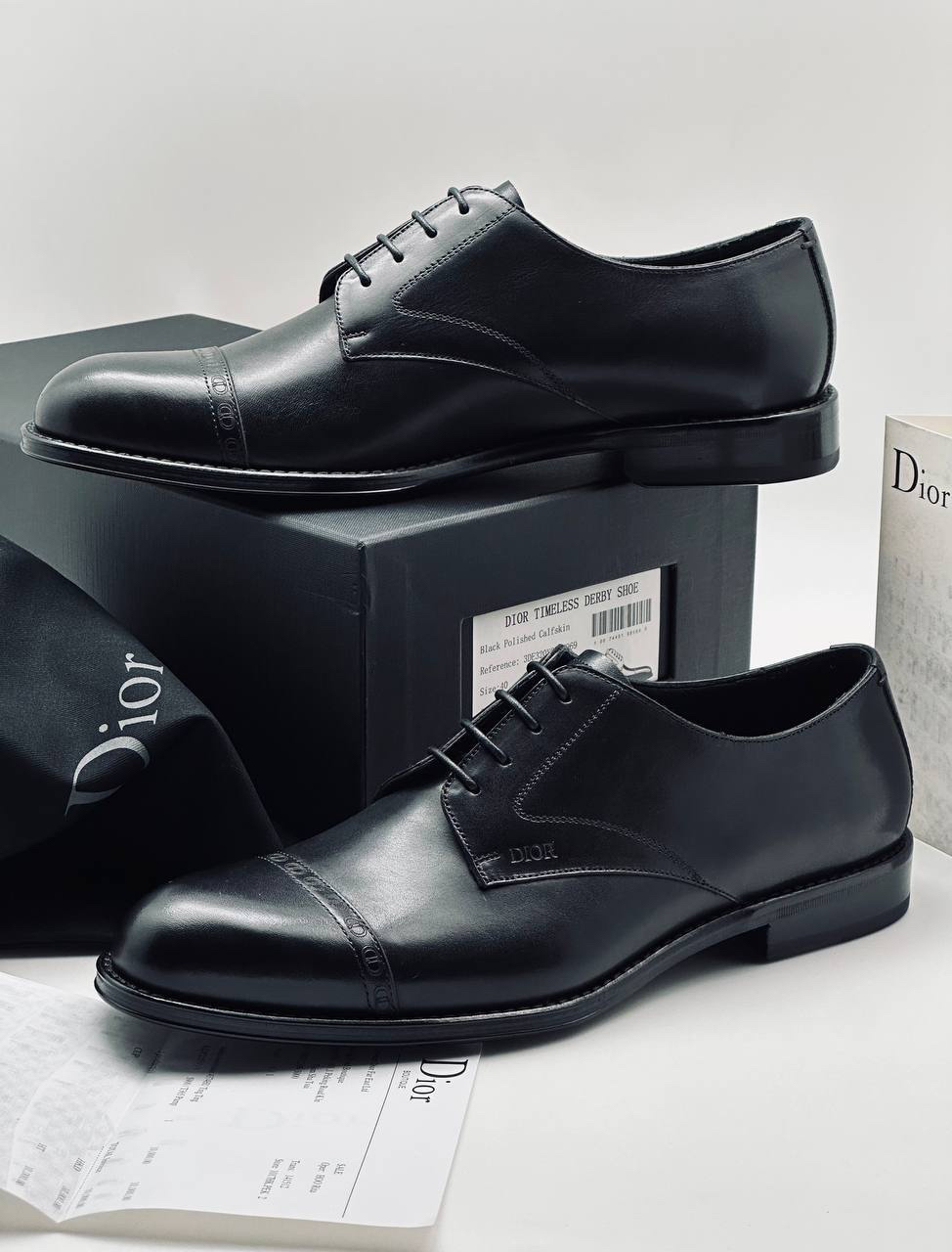 МУЖСКИЕ ТУФЛИ CHRISTIAN DIOR детальное фото