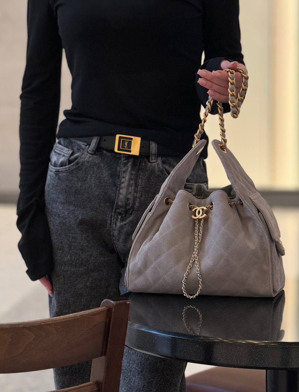 СУМКА CHANEL HOBO детальное фото