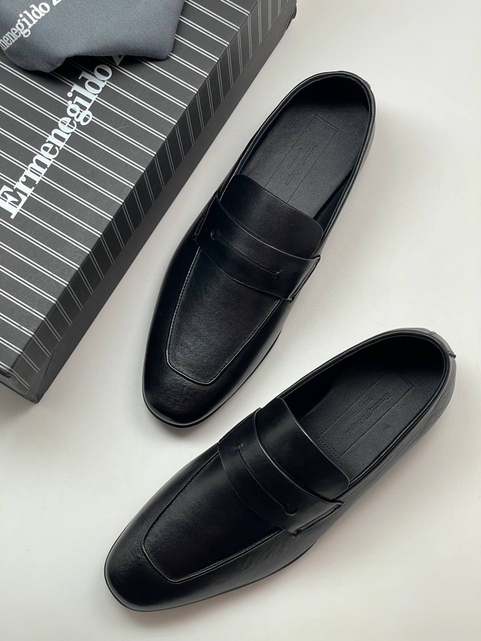 МУЖСКИЕ ЛОФЕРЫ ZEGNA детальное фото