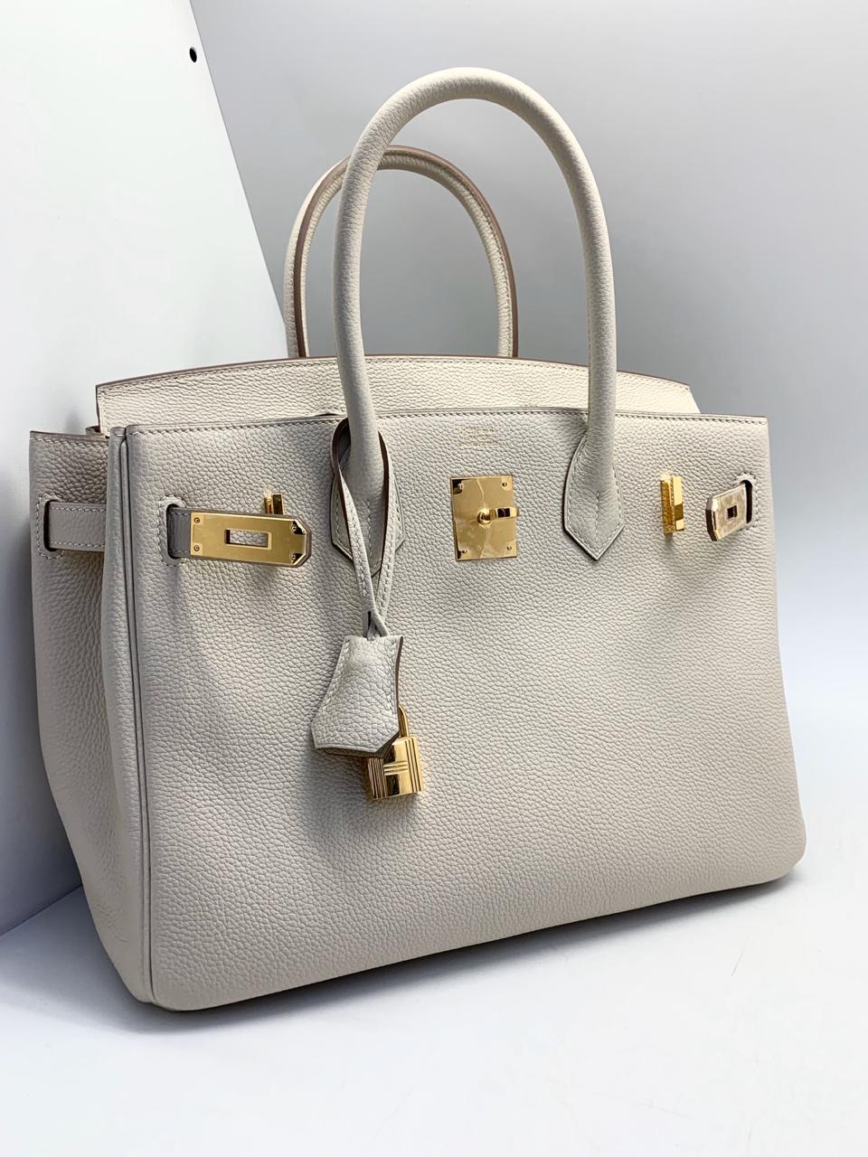 СУМКА HERMES BIRKIN 30 Ручная работа детальное фото