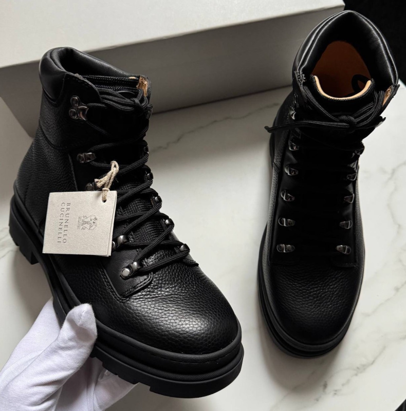 МУЖСКИЕ БОТИНКИ BRUNELLO CUCINELLI фото