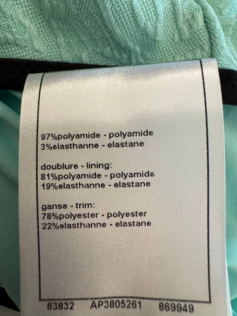 КУПАЛЬНИК CHANEL детальное фото