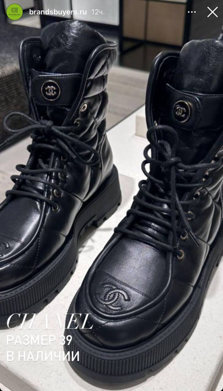 БОТИНКИ CHANEL детальное фото