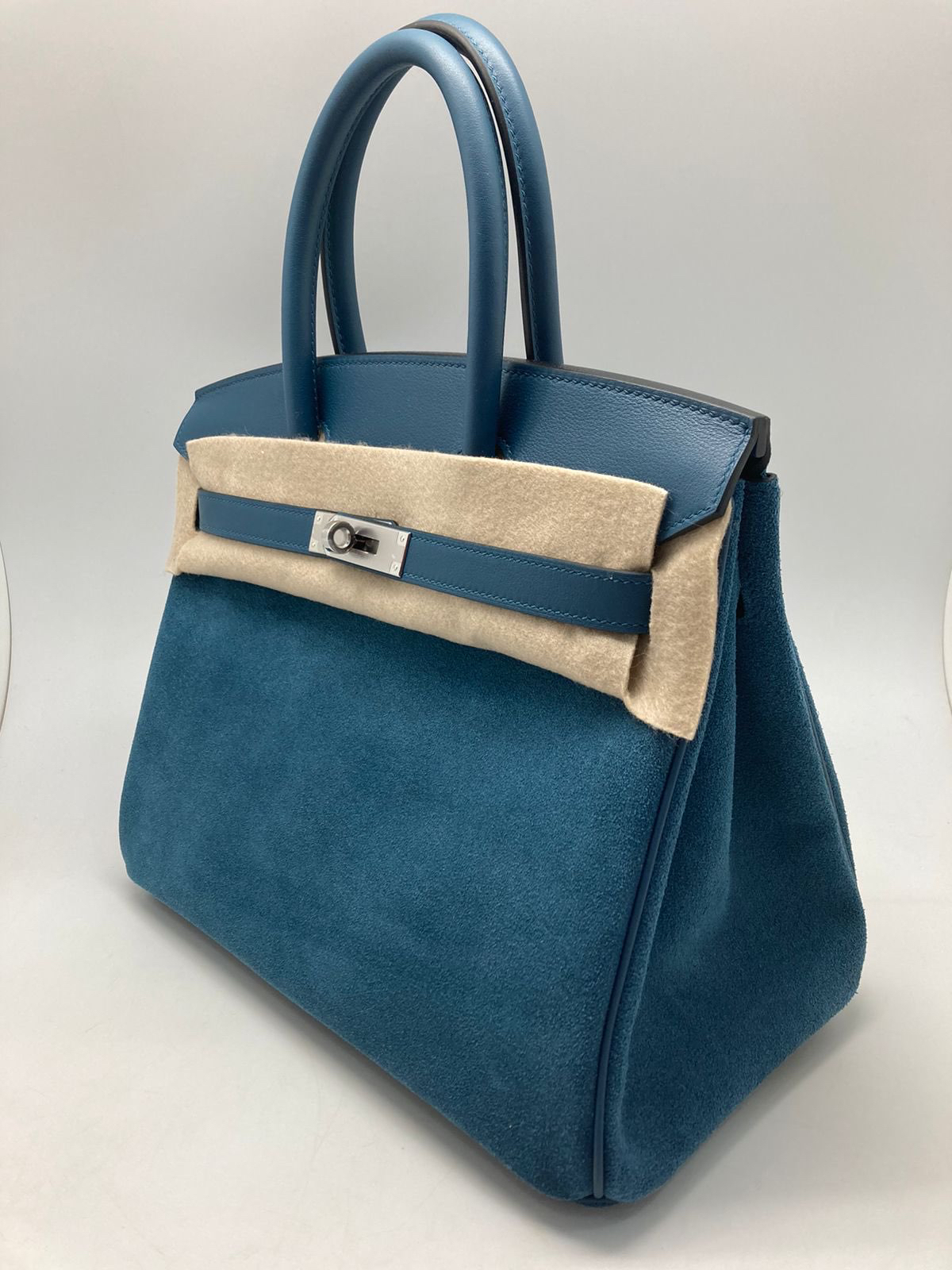 СУМКА HERMES BIRKIN 30 ручная работа детальное фото