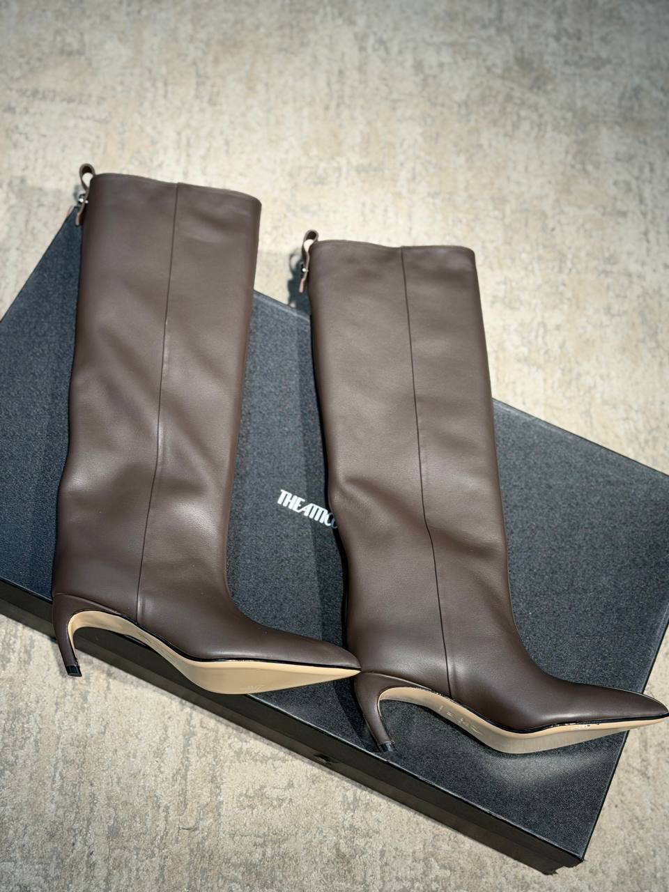 САПОГИ THE ATTICO детальное фото