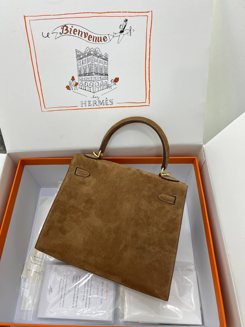 СУМКА HERMES KELLY 25 детальное фото