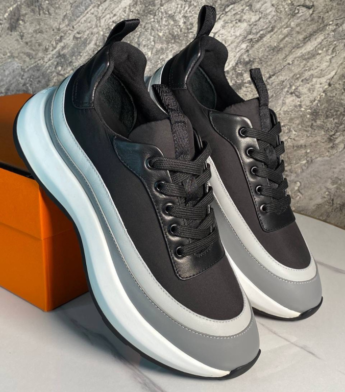 МУЖСКИЕ КРОССОВКИ HERMES фото