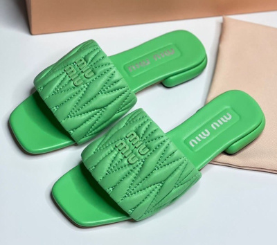 ШЛЕПКИ MIU MIU фото