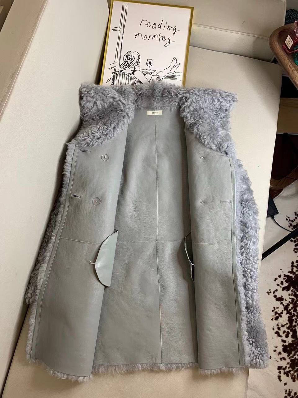 ДУБЛЕНКА CELINE детальное фото