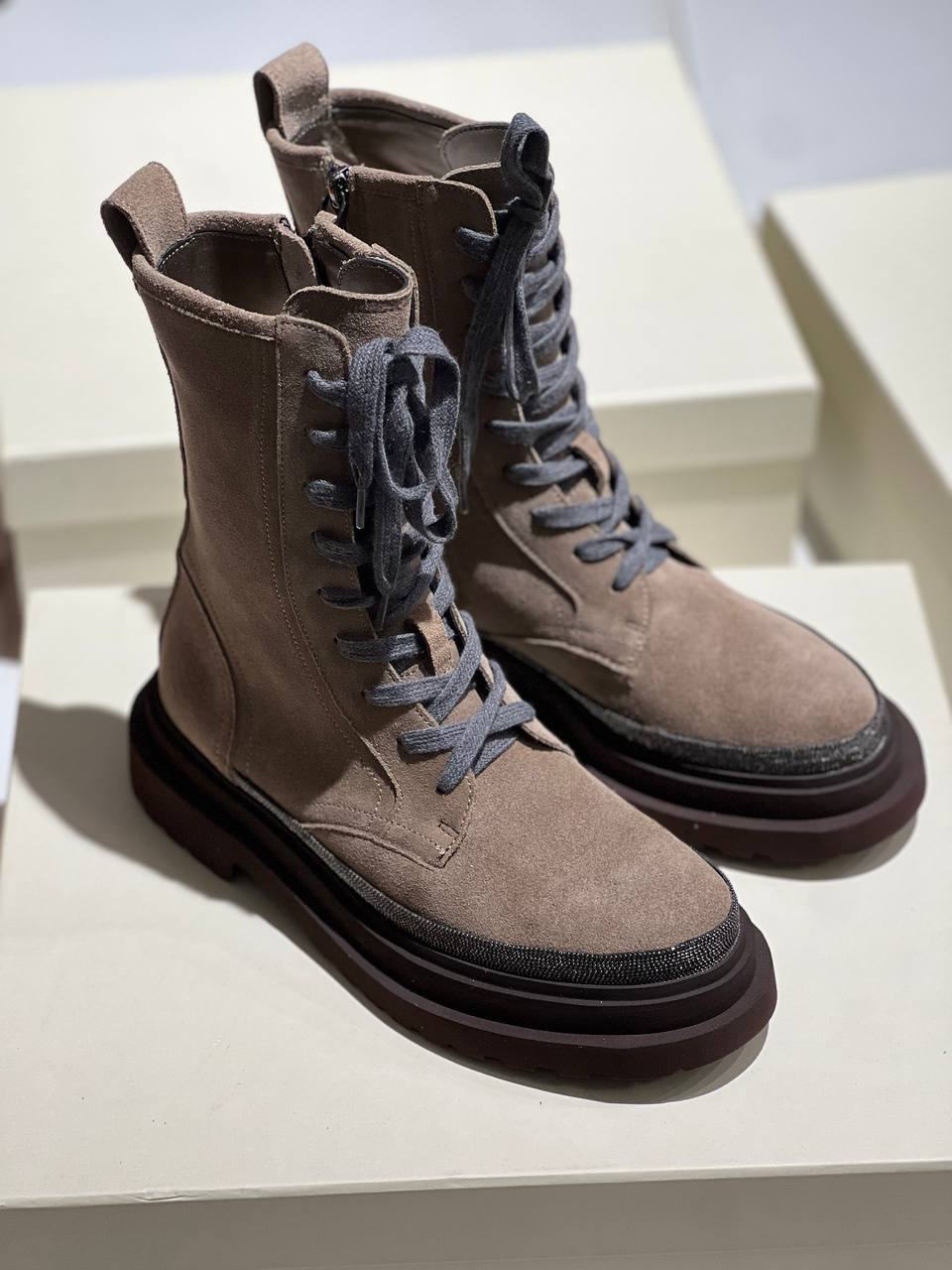 БОТИНКИ BRUNELLO CUCINELLI детальное фото