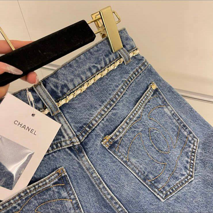 ДЖИНСЫ CHANEL детальное фото