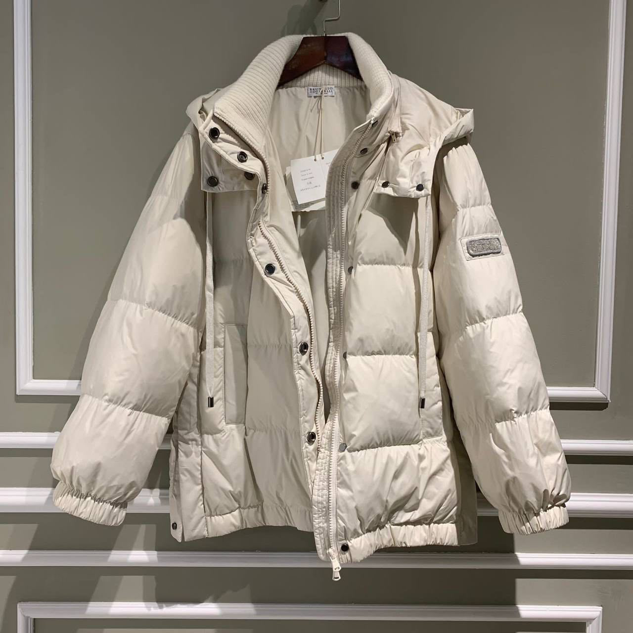 ПУХОВИК BRUNELLO CUCINELLI детальное фото