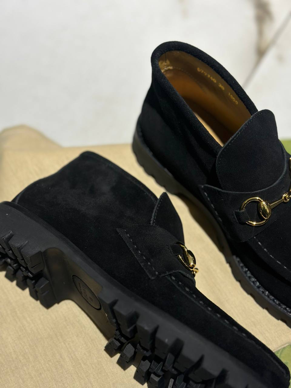БОТИНКИ GUCCI детальное фото
