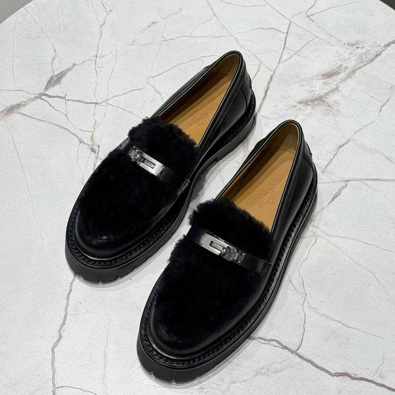 ЛОФЕРЫ HERMES детальное фото