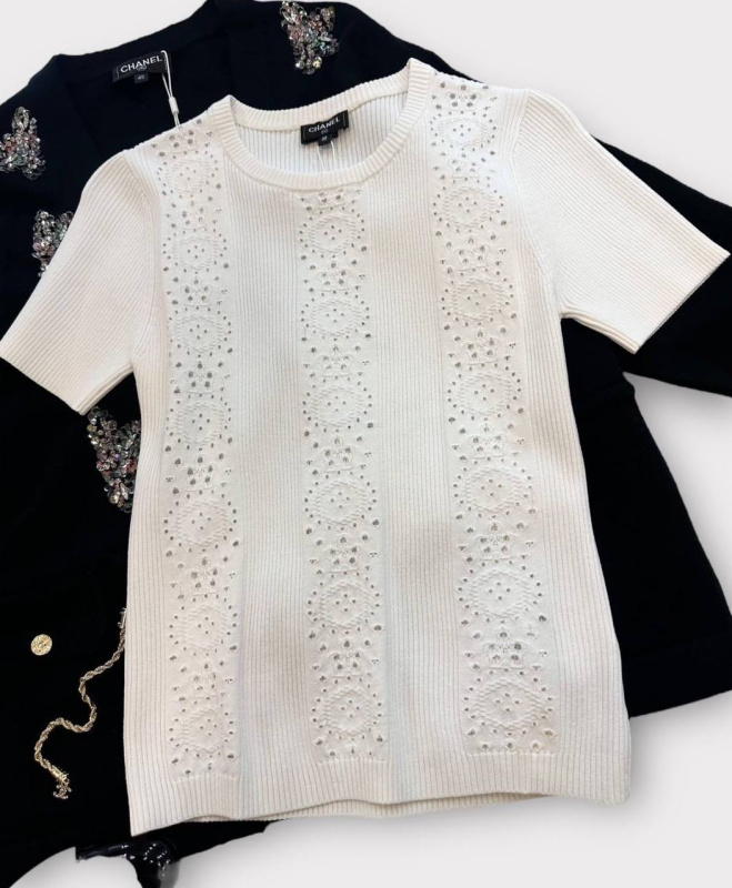 ФУТБОЛКА CHANEL фото