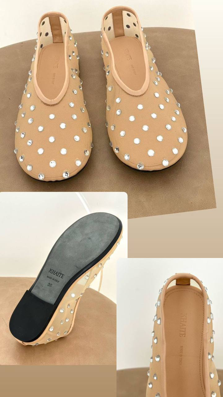 БАЛЕТКИ KHAITE детальное фото