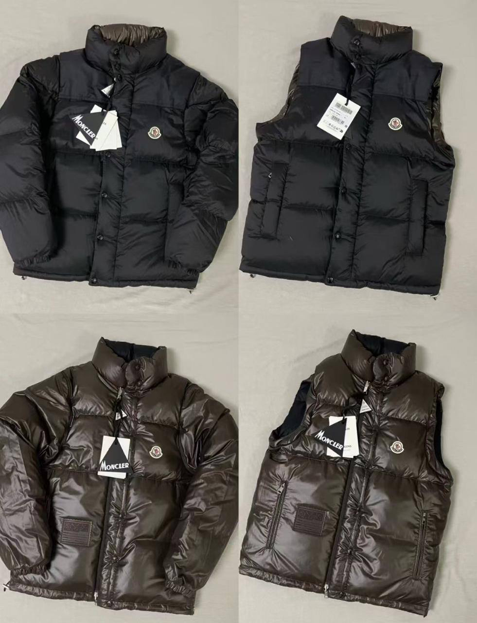 МУЖСКОЙ ПУХОВИК ДВУХСТОРОННИЙ ТРАНСФОРМЕР MONCLER детальное фото