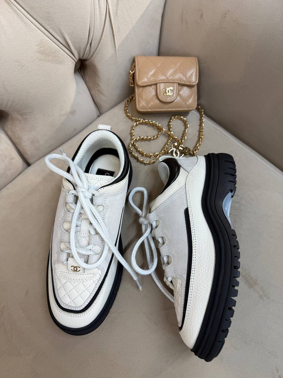 КРОССОВКИ CHANEL детальное фото