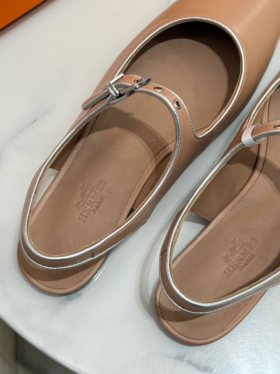 БАЛЕТКИ HERMES детальное фото