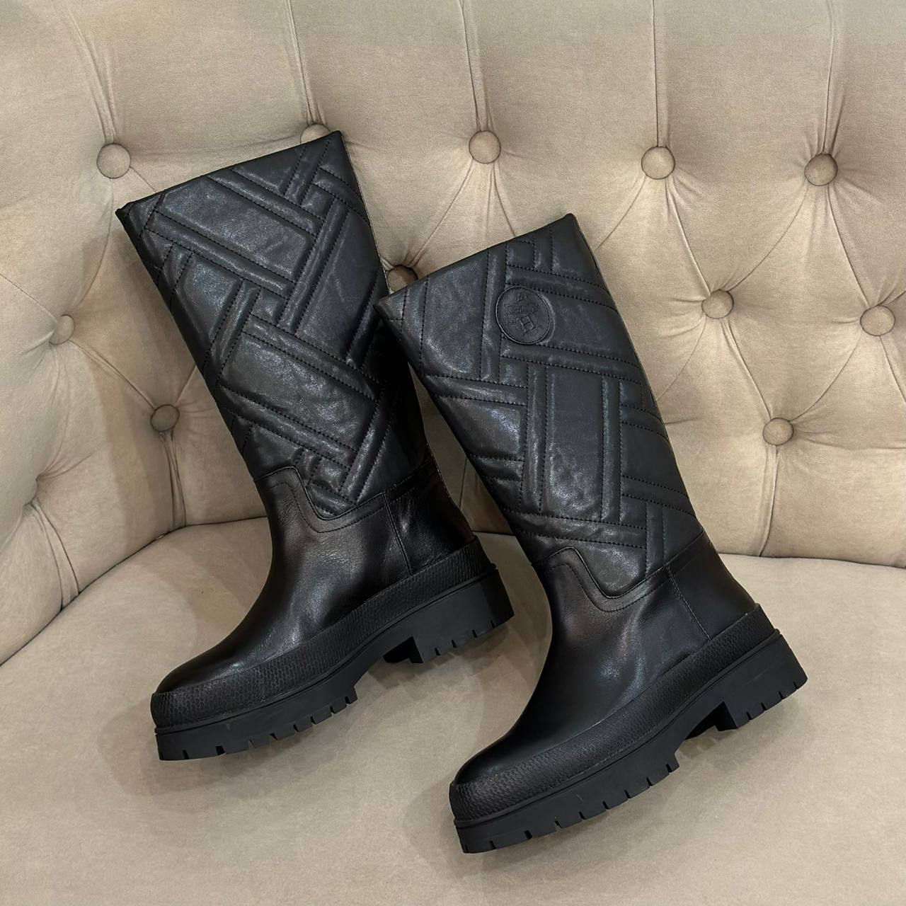 САПОГИ HERMES детальное фото