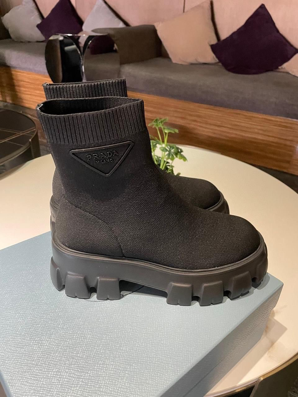 БОТИНКИ PRADA детальное фото