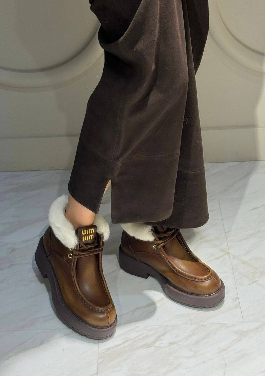 БОТИНКИ MIU MIU детальное фото