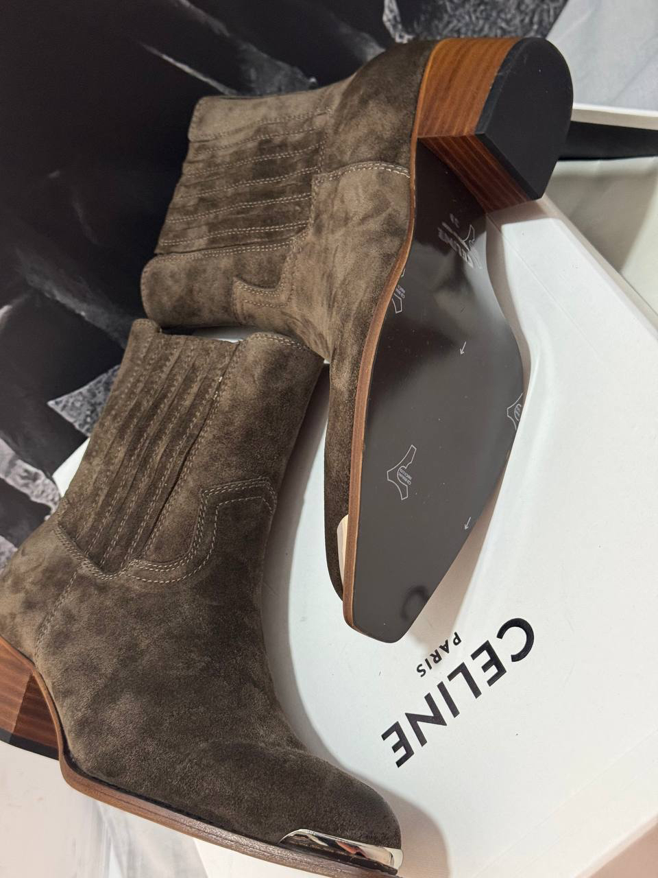 БОТИЛЬОНЫ CELINE детальное фото