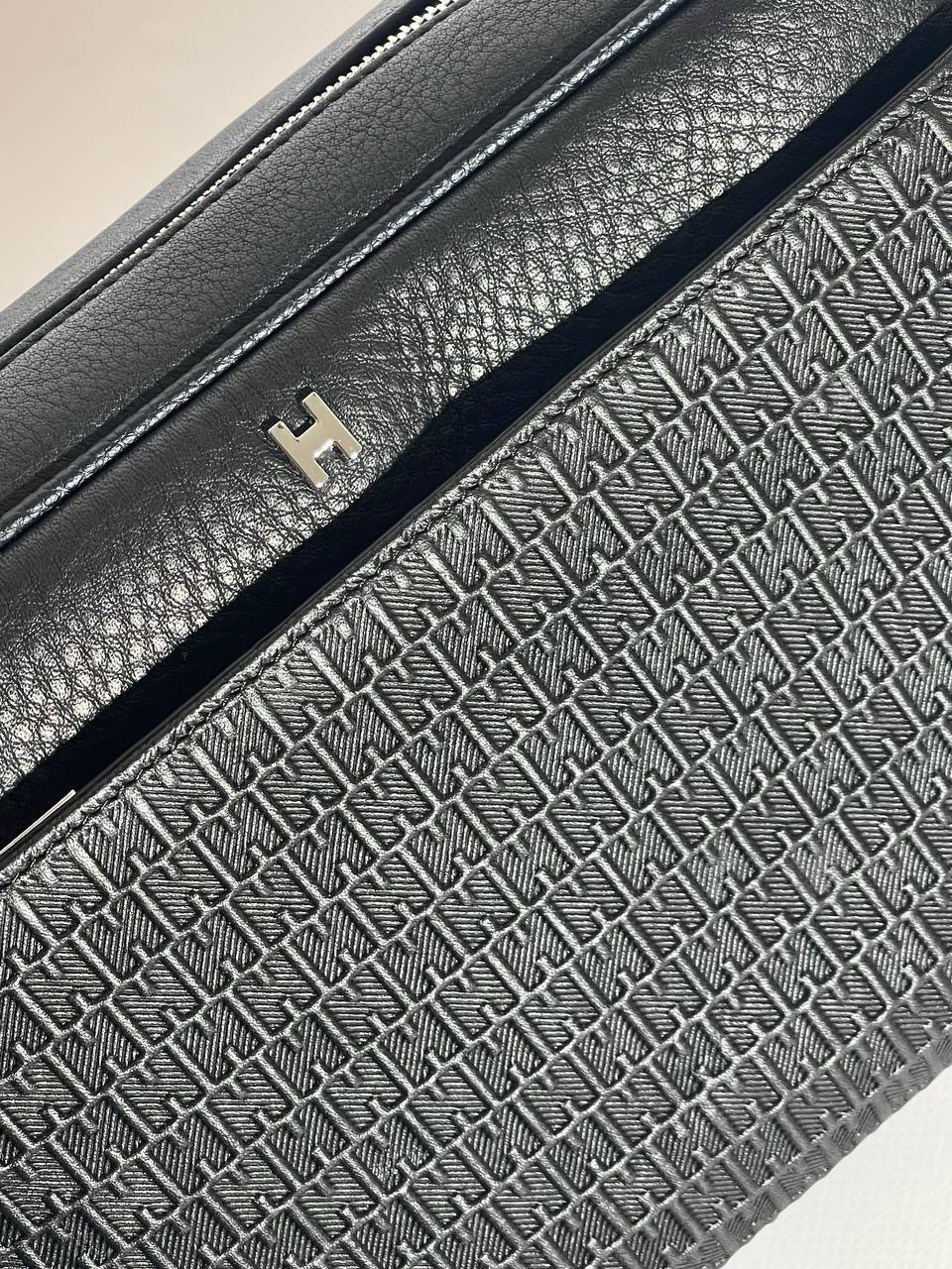 МУЖСКАЯ СУМКА МЕССЕНДЖЕР HERMES детальное фото