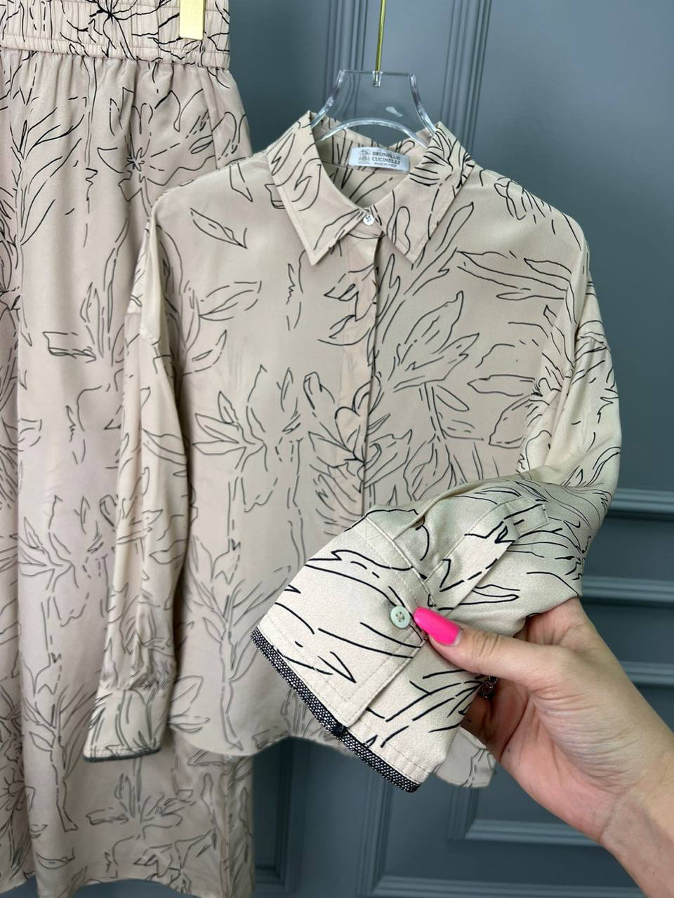 КОСТЮМ BRUNELLO CUCINELLI детальное фото