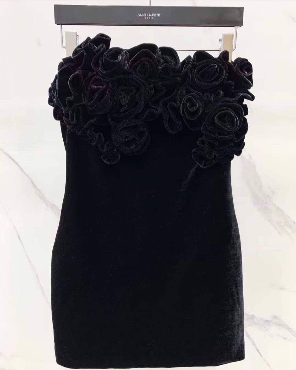 ПЛАТЬЕ SAINT LAURENT детальное фото