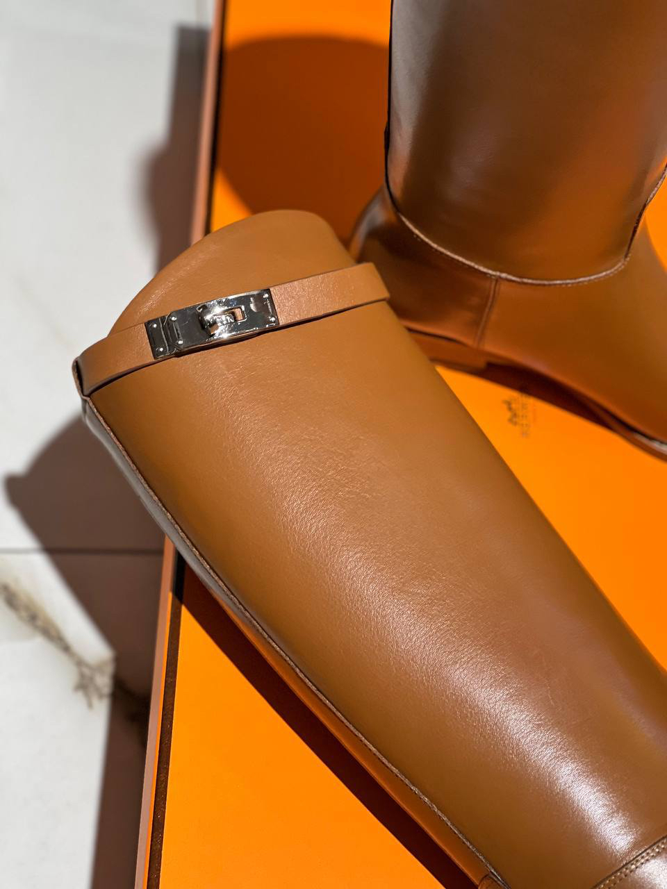 САПОГИ HERMES детальное фото