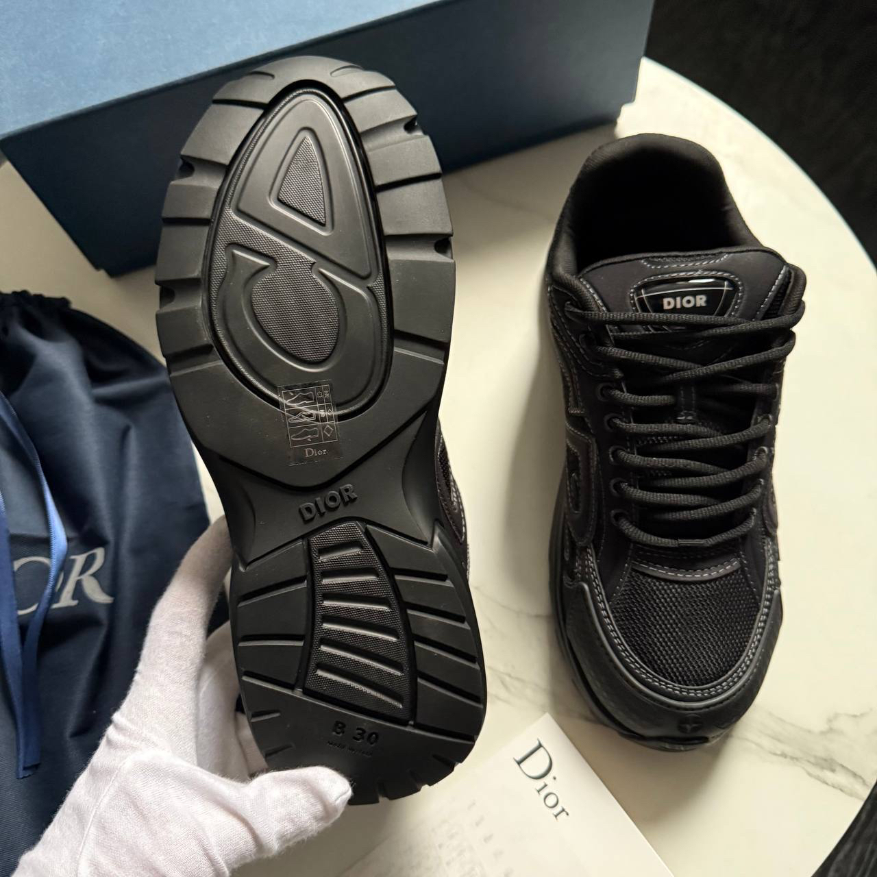 МУЖСКИЕ КРОССОВКИ CHRISTIAN DIOR детальное фото
