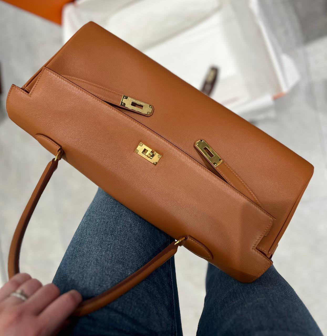 СУМКА HERMES KELLY 42 детальное фото